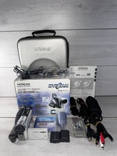 Hitachi DZ-GX3100E DVD/SD Camcorder Video Camera, Battery, Charger & Case