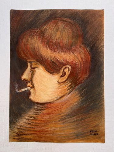 Egon schiele drawing paper - schiele,