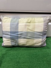 Laura Ashley Mitford Check Decorative Pillow 15” X 10”