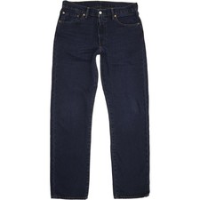 Levi's 751 Men Navy Straight Regular Jeans W33 L33 (74444)
