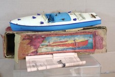 HORNBY CLOCKWORK RACING BOAT