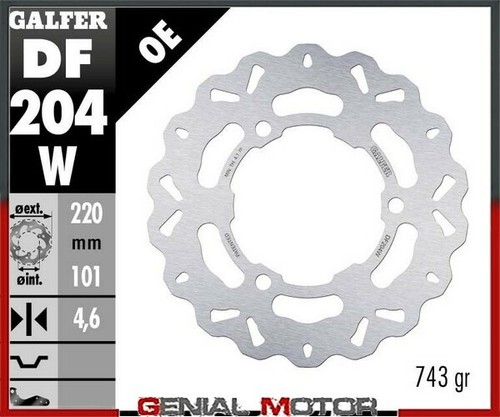 Galfer rear brake disc - galfer,