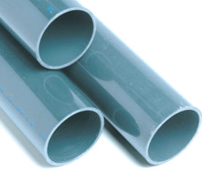 PVC PIPE GREY 10 OR 16 BAR CHECK INFO - 20mm to 160mm