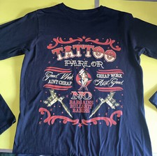 Tattoo Parlor Body Art Good Work Bargains Bullsh*t Artist Inked T-shirt/ XS
