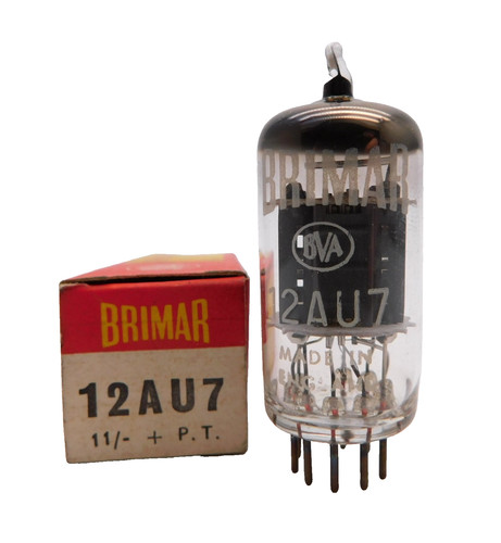Brimar england ecc82 12au7 - brimar,