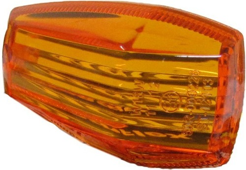 Indicator lens front amber - l/h,