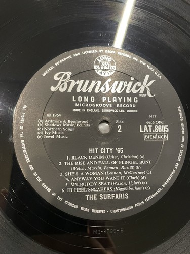 Surfaris hit city 65 - city, '65