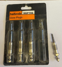 4x Halfords Glow Plugs HGP706