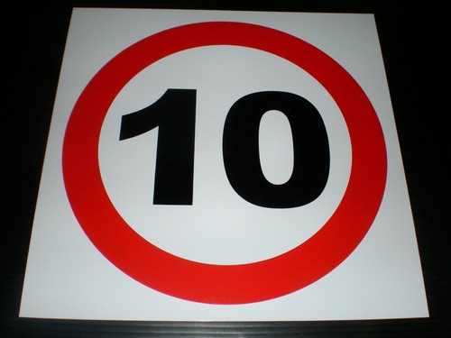 Speed restriction - (mph),