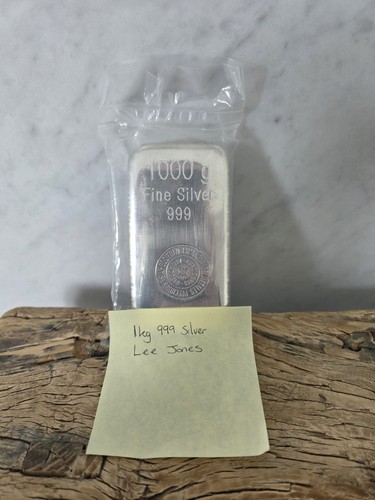 1kg silver bullion bar 999 - silver,