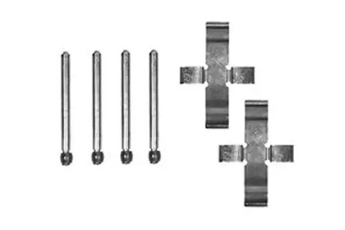 Brake pad fitting - fitting, kit