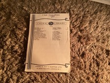Vintage Music Sheet - I Saw