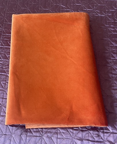 Pumpkin orange velvet fabric - pumpkin,