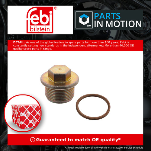 Sump plug fits golf - fits,
