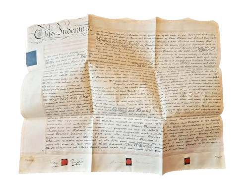 Regency indenture vellum - regency,