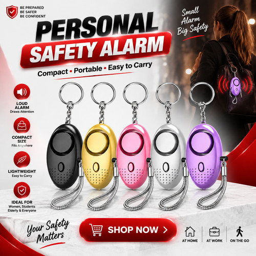 Personal safety alarm loud - personal,