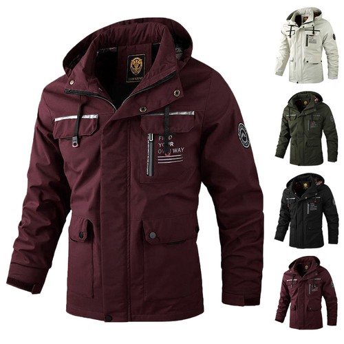 Men hooded tactical coat - tactical,