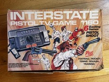 Interstate 1160 Pistol TV Game Vintage Retro Gaming  