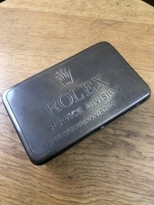 Vintage Rolex Display Shop Box Brass Bronze London Dealer Shop Fitting London