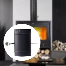 Stove pipe with damper - pipe,