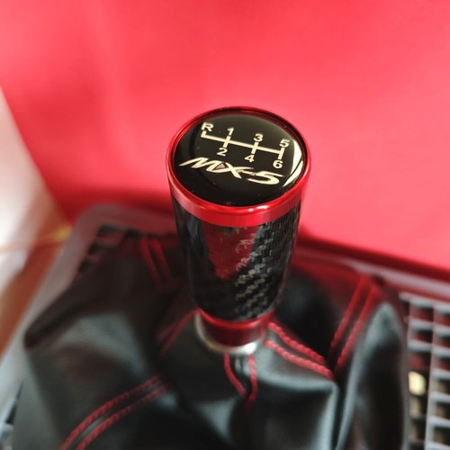 Red carbon 6sp stick - ms, shift