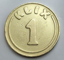 ?? 1 Klix Drinks Machine Token UK Medal alignment ↑↑
