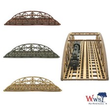 Track N Gauge Bridge MDF Railway Bowstring Camelback Girder 200mm WWScenics