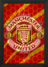 Manchester United Logo Framed