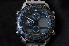 Vintage Citizen Blue Angels C300-Q00842 Navihawk World Time Watch