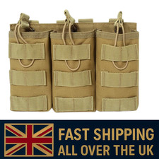 NEW Viper Triple Mag Pouch MTP Multicam Camo MOLLE Webbing Rifle Ammo Magazine