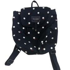 unisex Abercrombie & Fitch cotton drawstring polka dot backpack BT 3010