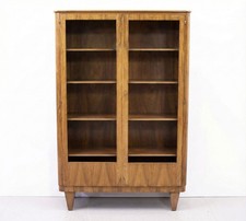 French Art Deco Walnut Display