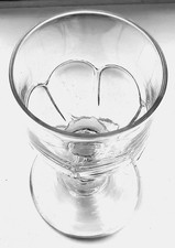 Antique georgian glass rummer - antique,