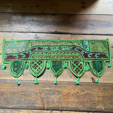 Vintage green handmade Indian