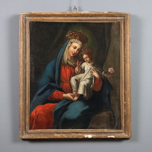 Antique painting virgin mary - antique,