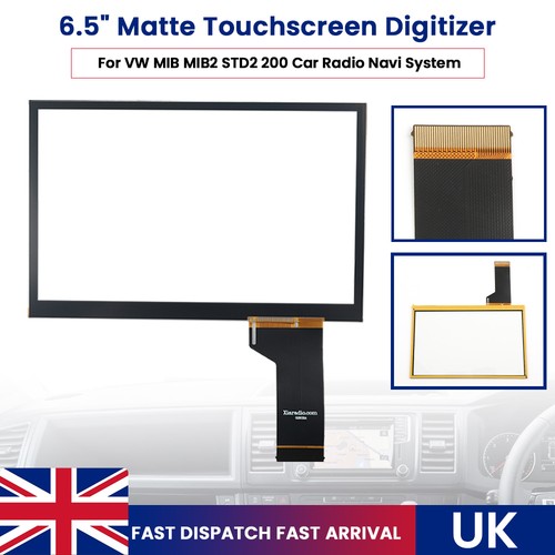 Matte touch screen - 6.5",