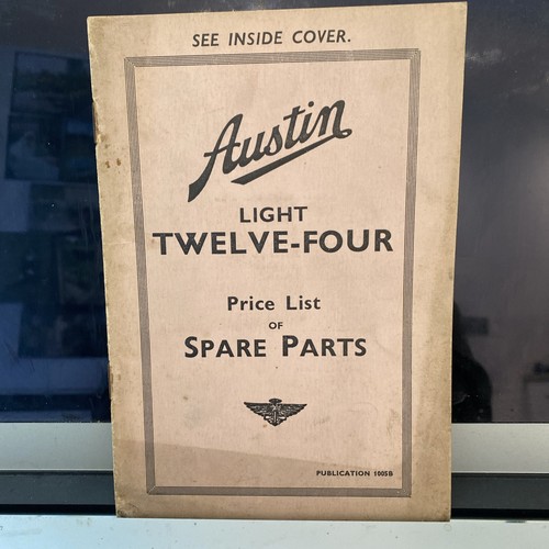 Austin light twelve - twelve-four, price