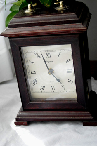Chime mantle clock wood - chime,