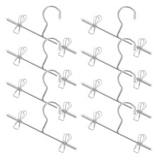 8 Pcs Baby Doll Accessories Set Clothes Storage Closet Mini Hanger