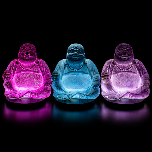 Laughing buddha mood lamp - buddha,
