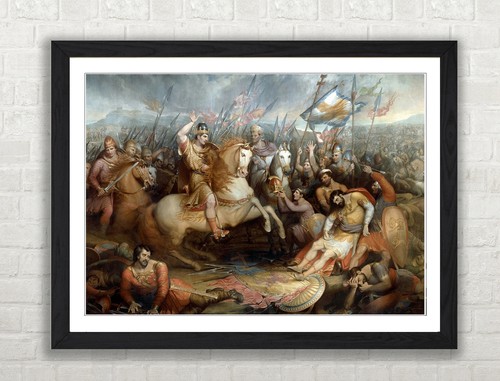 The battle hastings framed - the,