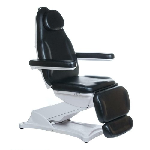 Cosmetic lounger black massage