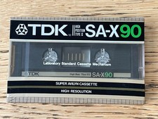 TDK SA-X90 IEC II TYPE II CASSETTE TAPE MADE IN JAPAN (Sealed)