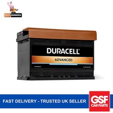Duracell Car Battery DA72