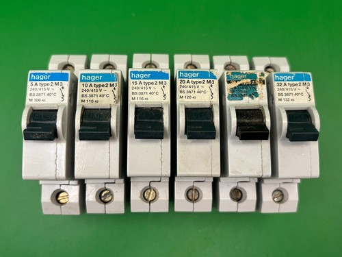 Hager type mcb - hager, 5a