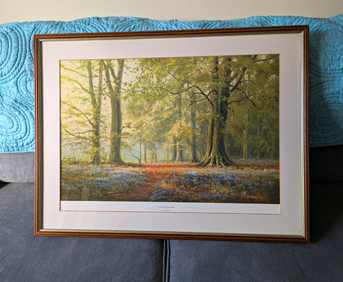 David shepherd blue footpath - blue,