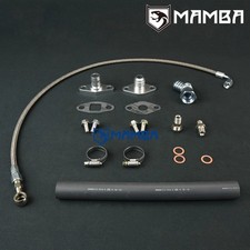 Turbo oil feed return - oil, &