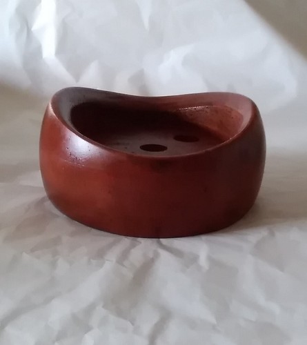 Vintage wooden millinery hat