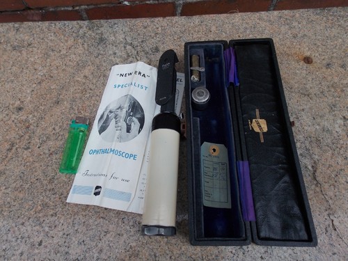 Vintage ophthalmoscope - vintage,