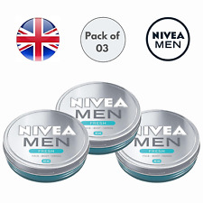 Nivea Men Fresh Moisturizer Gel Natural  Watermint Refreshing 30ml - Pack of 3